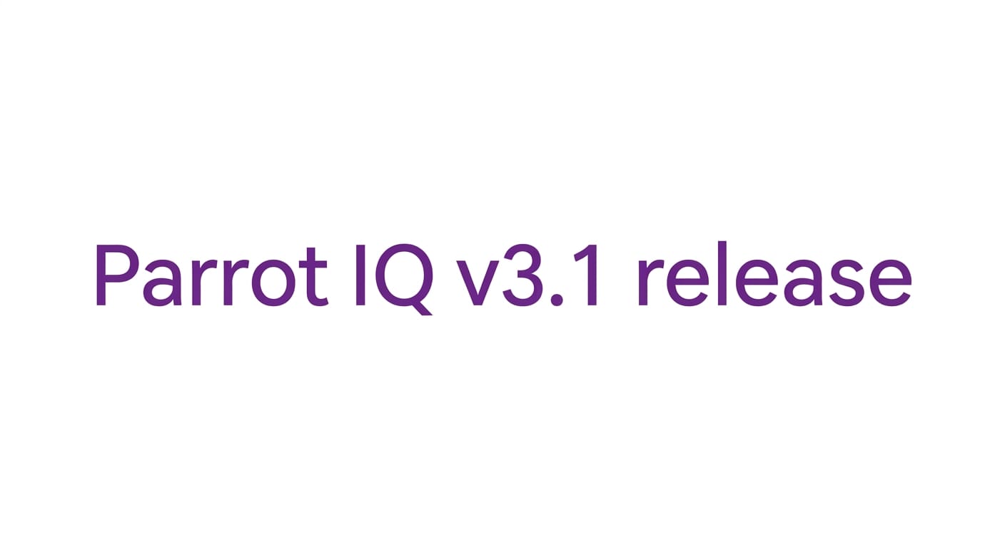 Parrot IQ v3.1 is here