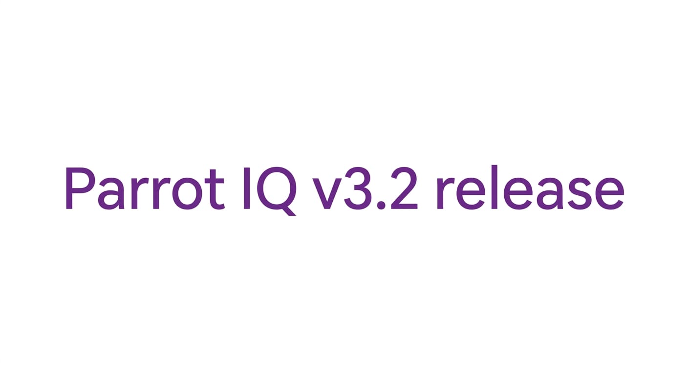 Parrot IQ v3.2 out now